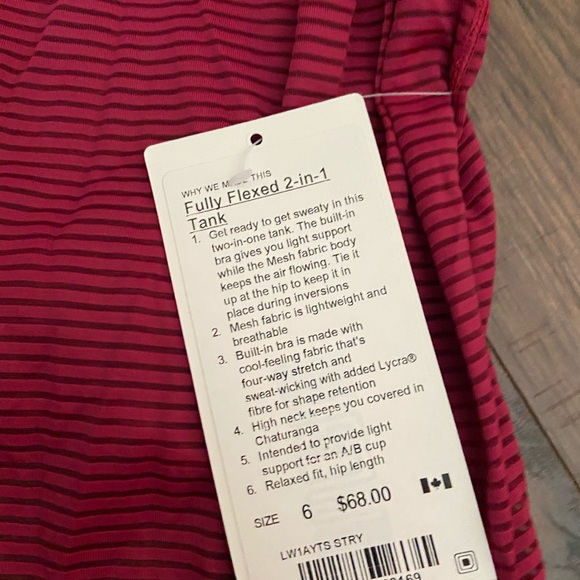 Lululemon Fully flexed 2-1 Tank - Picture 4 of 6